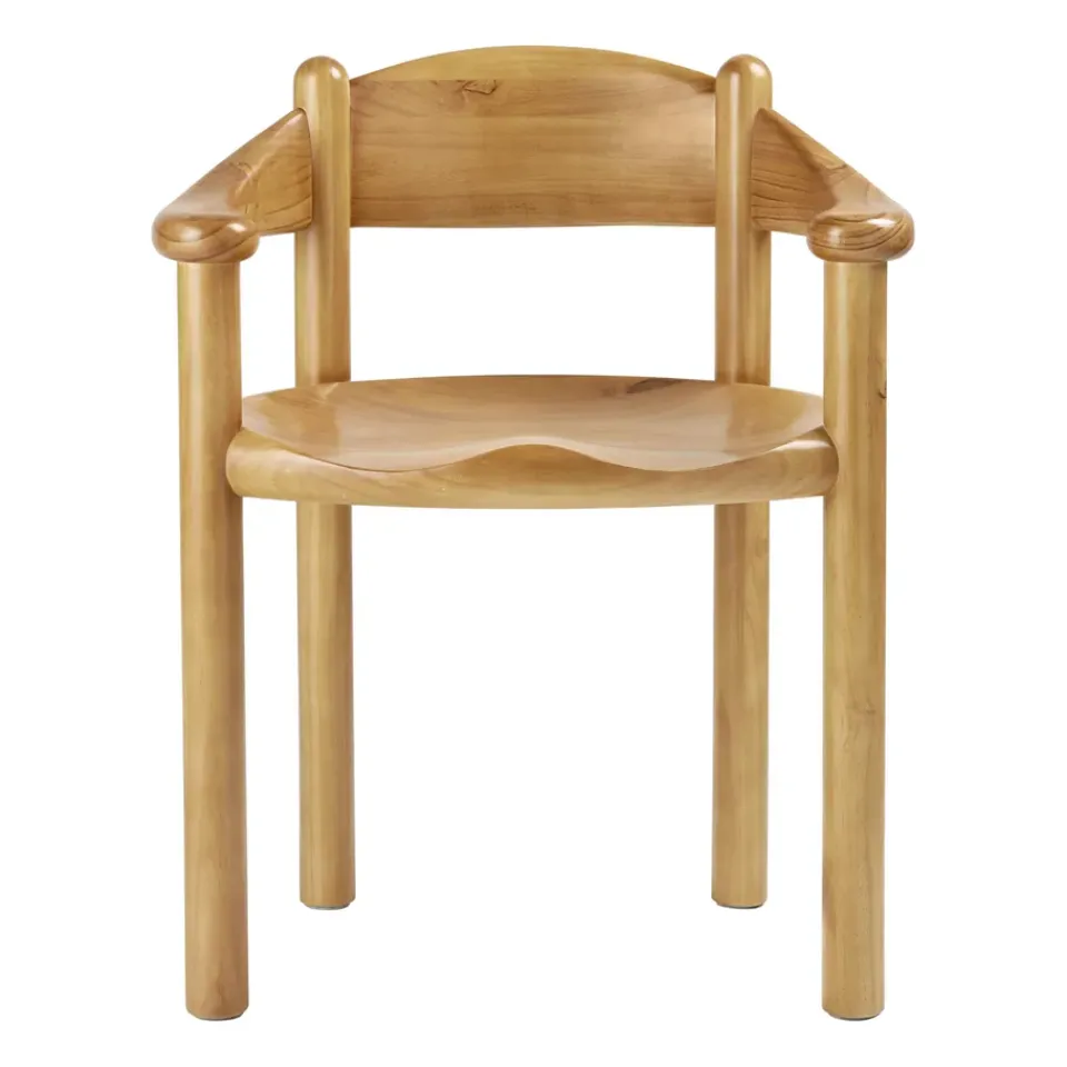 Silla con reposabrazos Daumiller, Golden pine*GUBI Hot
