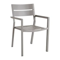 Silla con reposabrazos Delia, Khaki*Brafab New