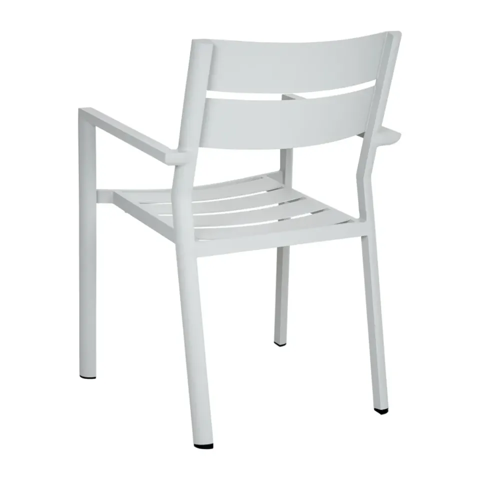 Silla con reposabrazos Delia, Light grey*Brafab Discount