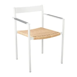 Silla con reposabrazos DK, Light grey*Brafab