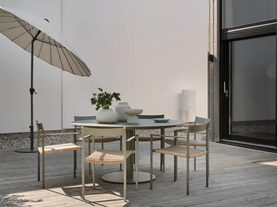 Silla con reposabrazos DK, Nordic green*Brafab Sale