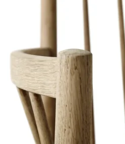Silla con reposabrazos J82, Oak nature oiled*FDB Møbler Sale