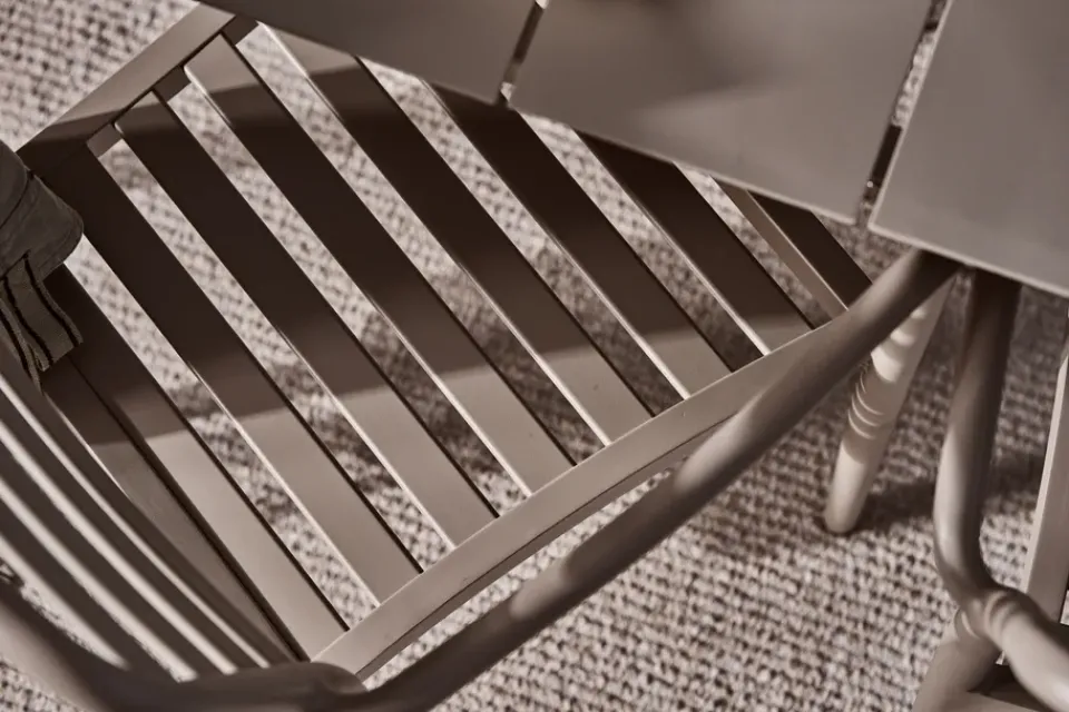 Silla con reposabrazos Messina, Taupe*1898 Clearance