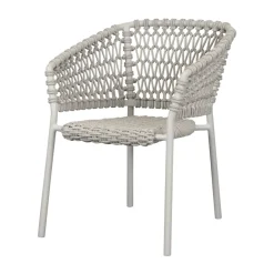 Silla con reposabrazos Ocean soft rope, Sand*Cane-line Best