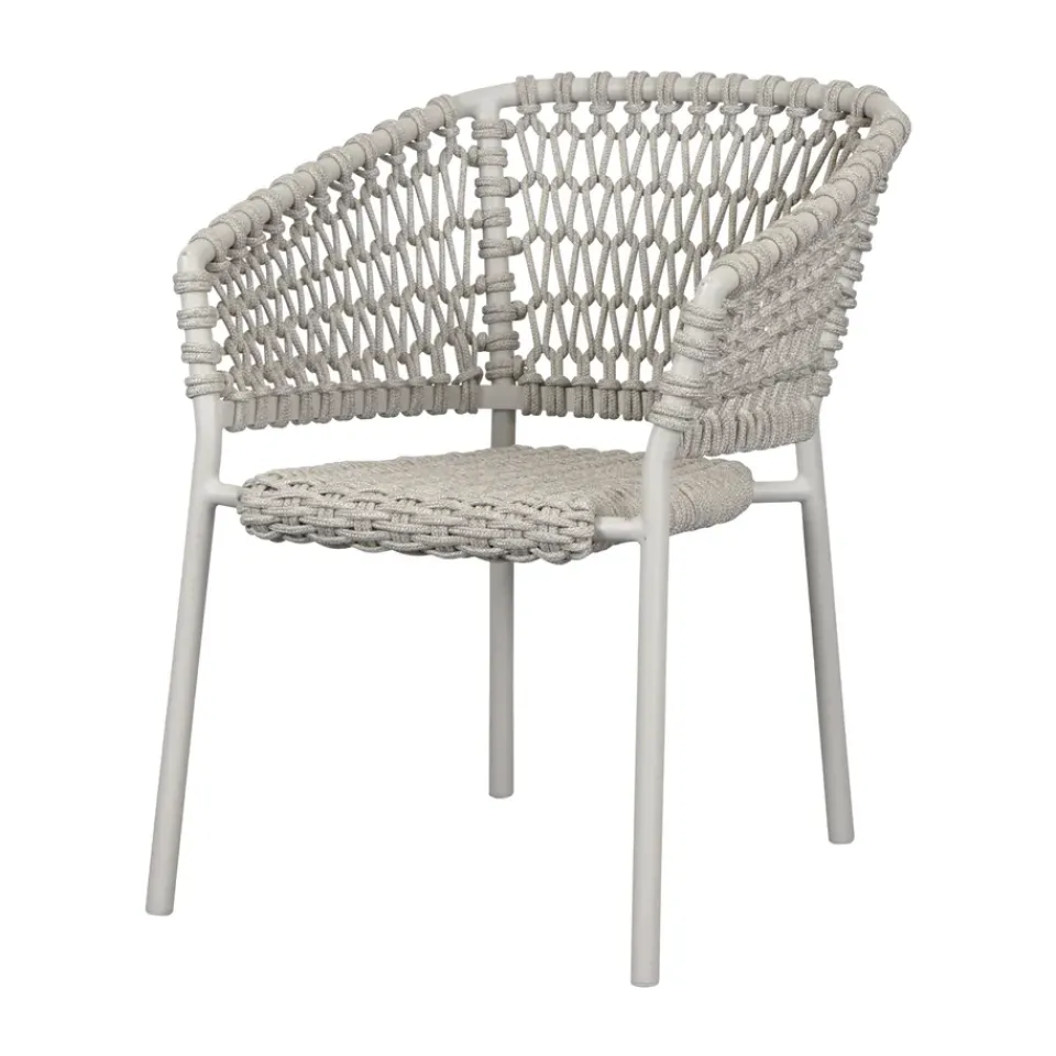 Silla con reposabrazos Ocean soft rope, Sand*Cane-line Best