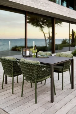 Silla con reposabrazos Ocean soft rope, Sand*Cane-line Best