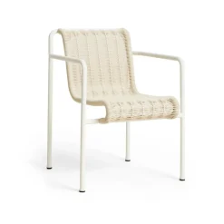 Silla con reposabrazos Palissade Cord Dining, Cream white*HAY Best
