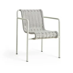 Silla con reposabrazos Palissade Cord Dining, Sky grey*HAY Discount