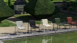 Silla con reposabrazos Palissade Cord Dining, Olive*HAY New