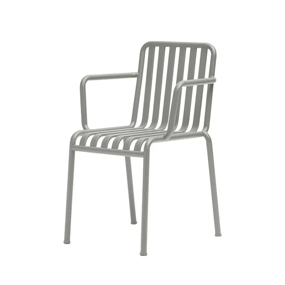 Silla con reposabrazos Palissade, Sky grey*HAY Outlet