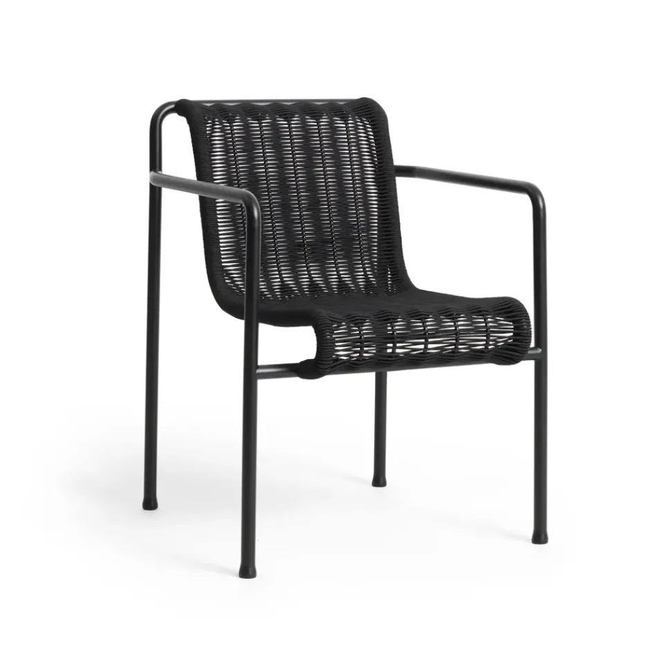 Silla con reposabrazos Palissade Cord Dining, Anthracite*HAY Clearance