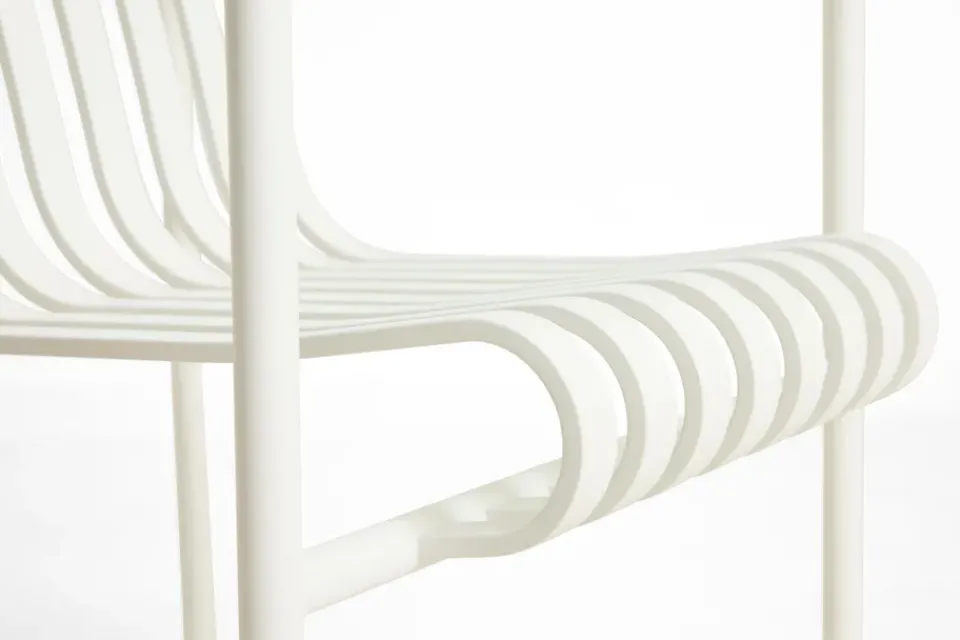 Silla con reposabrazos Palissade Dining, Cream white*HAY Online
