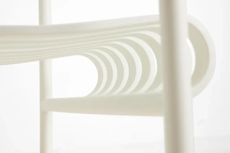 Silla con reposabrazos Palissade Dining, Cream white*HAY Online