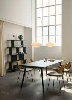 Silla con reposabrazos RFH RD7, Walnut-beech-brown*&Tradition Online