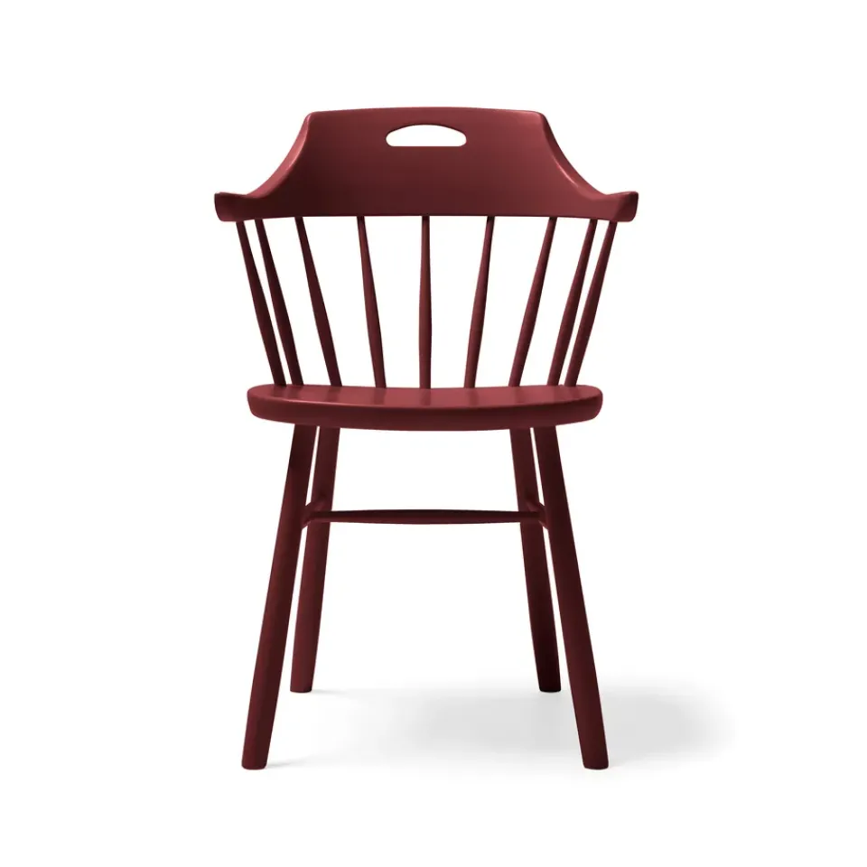 Silla con reposabrazos Småland, Lingonberry 19*Stolab