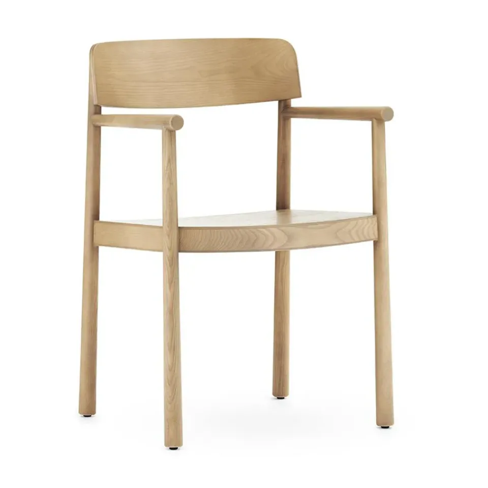 Silla con reposabrazos Timb, Tan*Normann Copenhagen Outlet