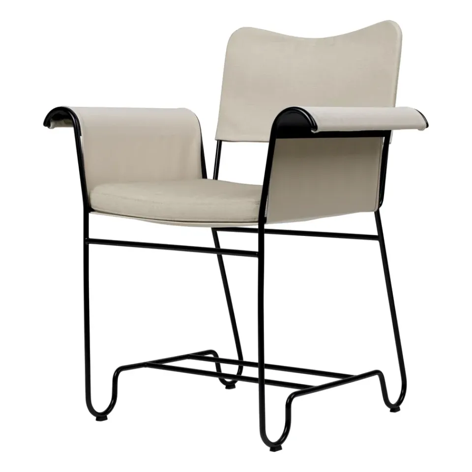 Silla con reposabrazos Tropique, Black-Leslie 12*GUBI Online