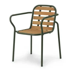 Silla con reposabrazos Vig Robinia, Green*Normann Copenhagen Online