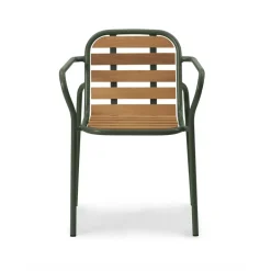 Silla con reposabrazos Vig Robinia, Green*Normann Copenhagen Online