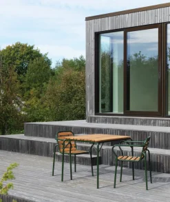 Silla con reposabrazos Vig Robinia, Green*Normann Copenhagen Online