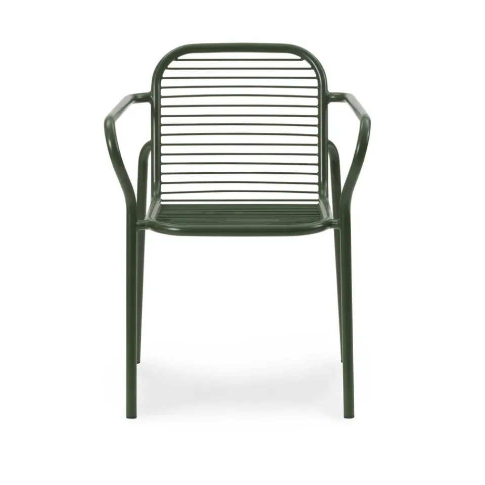 Silla con reposabrazos Vig, Green*Normann Copenhagen Online