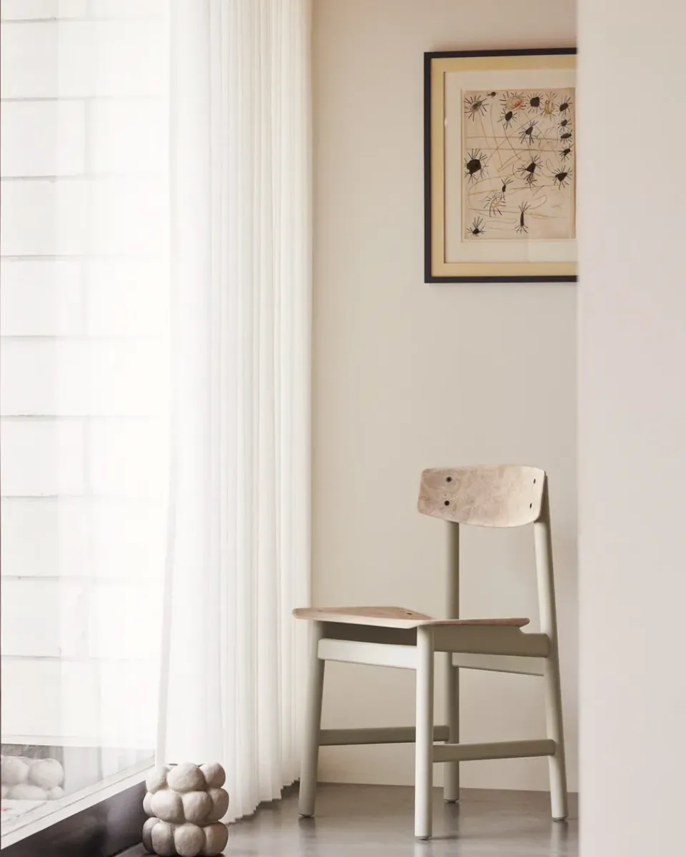 Silla Conscious BM3162, Grey beech-wood waste grey*Mater Online