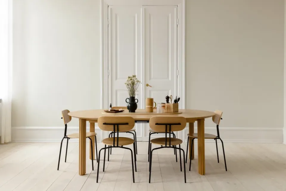 Silla Curious, Oak-black legs*Umage Best