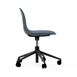 Silla de oficina Form chair swivel 5W, , aluminio negro, ruedas*Normann Copenhagen Discount