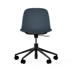 Silla de oficina Form chair swivel 5W, , aluminio negro, ruedas*Normann Copenhagen Discount