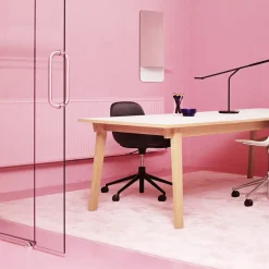Silla de oficina Form chair swivel 5W, , aluminio negro, ruedas*Normann Copenhagen Discount
