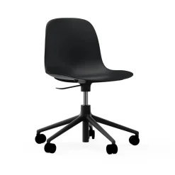 Silla de oficina Form chair swivel 5W, , aluminio , ruedas*Normann Copenhagen Clearance