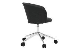 Silla de oficina Kendo Swivel con 5 ruedas, Graphite-polished aluminium*Hem Online