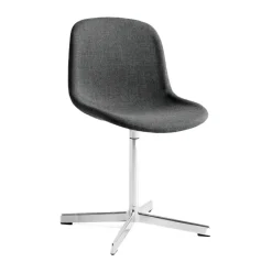 Silla de oficina Neu 10 Upholstery, remix 163 grey, base giratoria de aluminio*HAY Discount