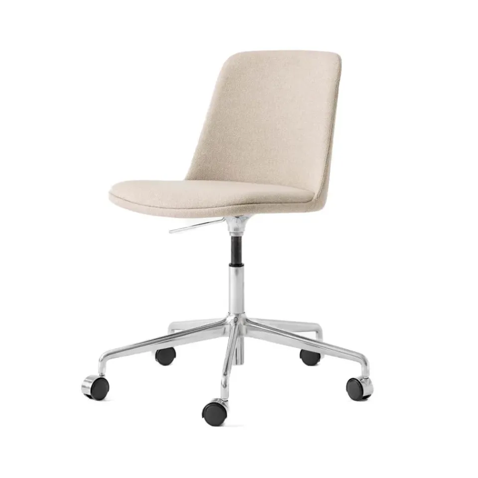 Silla de oficina Rely HW31, Hallingdal 200-base de aluminio*&Tradition Best
