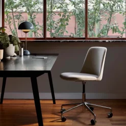 Silla de oficina Rely HW31, Hallingdal 200-base de aluminio*&Tradition Best