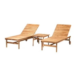 Silla de sol M8 Sammen, Teak-nature oiled*FDB Møbler Sale