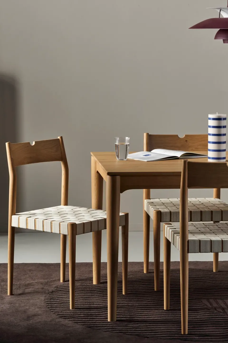Silla Ekeryd, Webbing-laquered oak*1898 Sale
