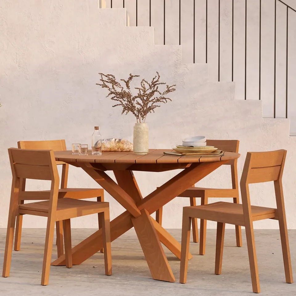 Silla Ex 1 outdoor, Teca*Ethnicraft Sale