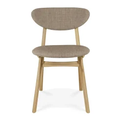 Silla Eye, Roble lacado-warm grey*Ethnicraft Outlet