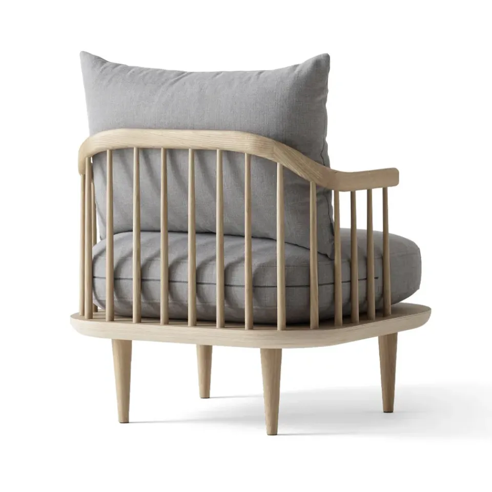 Silla Fly SC10, roble barnizado blanco, claro*&Tradition Outlet