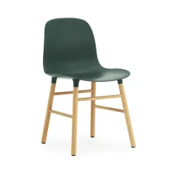 Silla Form, Green, patas de roble*Normann Copenhagen Sale