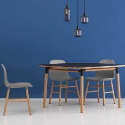 Silla Form, Green, patas de roble*Normann Copenhagen Sale