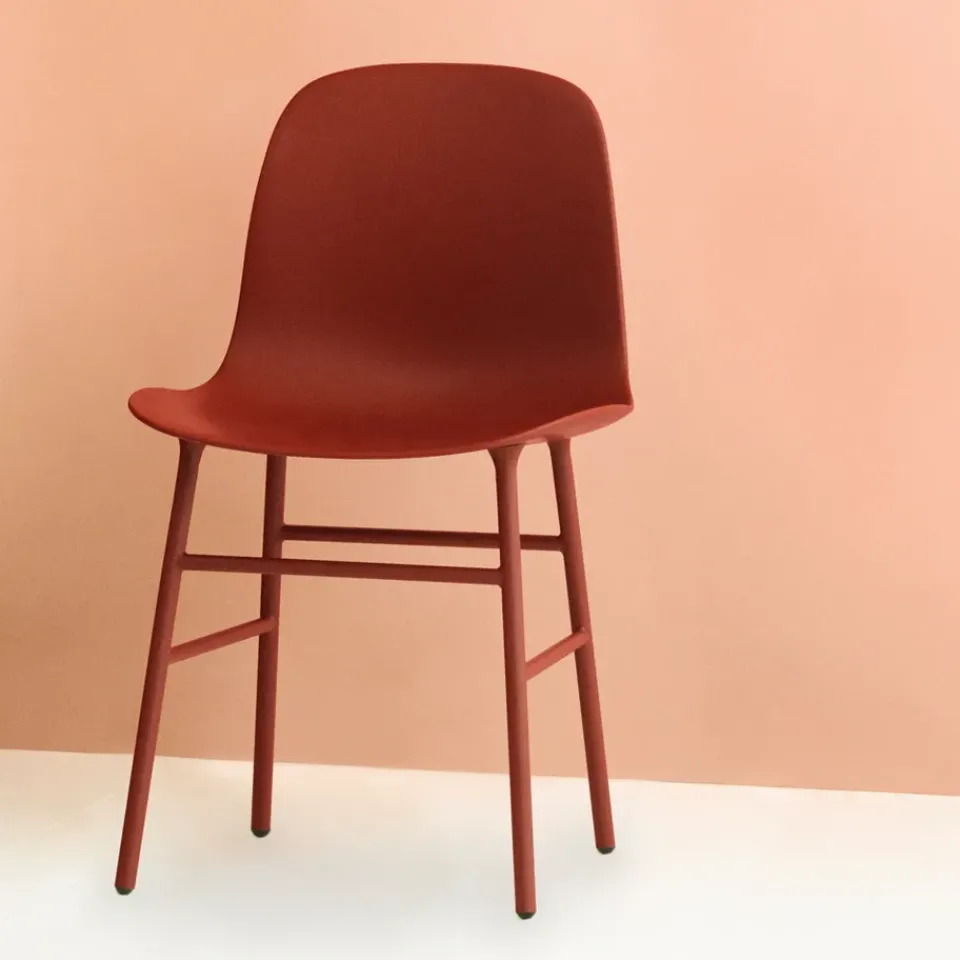 Silla Form, Green, patas de roble*Normann Copenhagen Sale