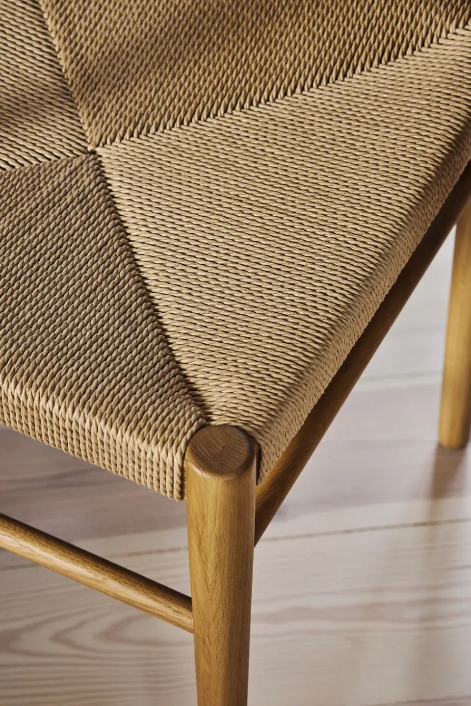 Silla Fridhem, Papercord-laquered oak*1898 New