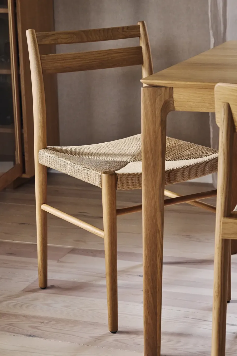 Silla Fridhem, Papercord-laquered oak*1898 New
