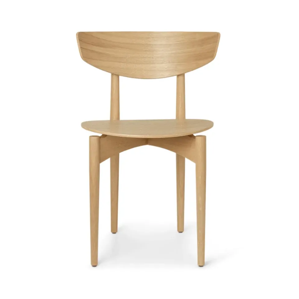 Silla Herman, Natural oak, patas de roble*Ferm Living Clearance