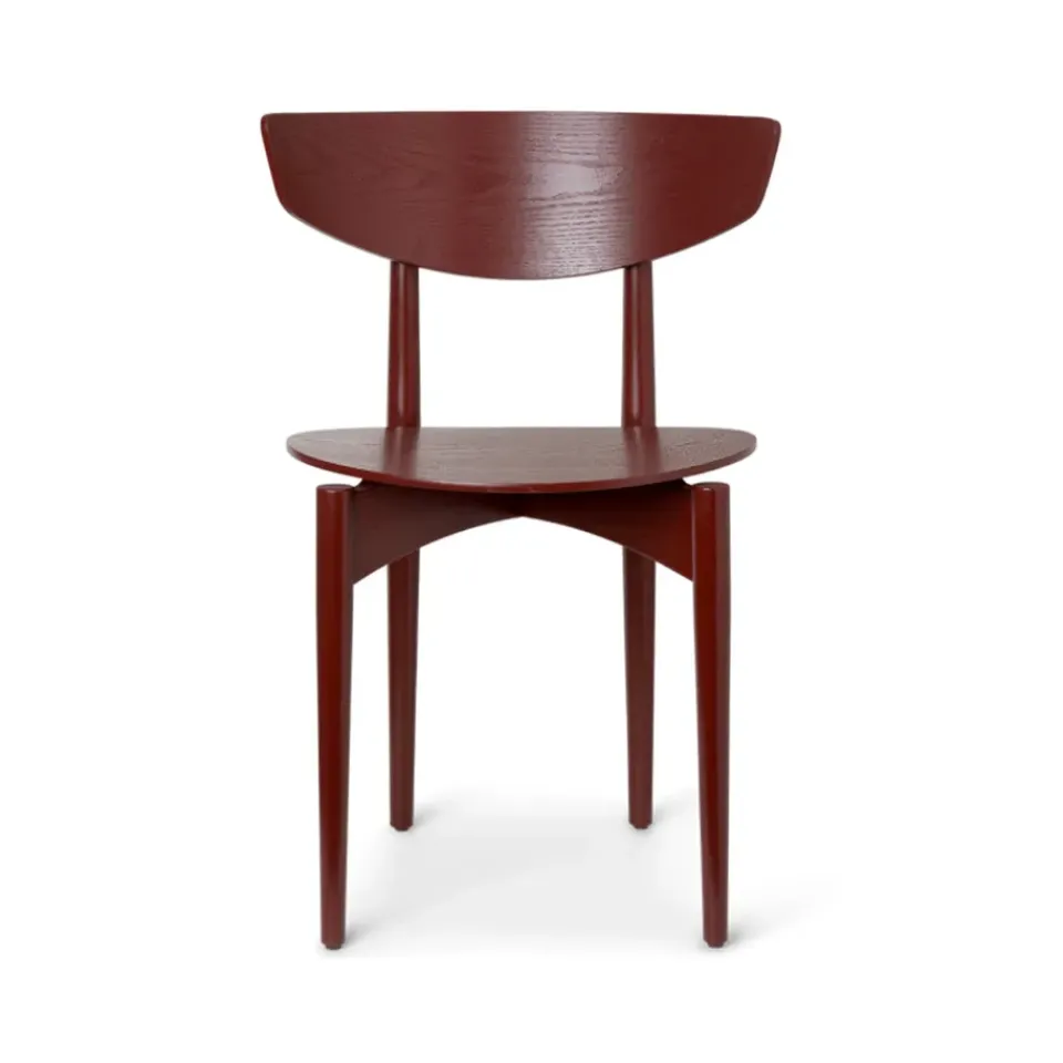 Silla Herman, Red brown, patas de fresno en marrón rojizo*Ferm Living Best
