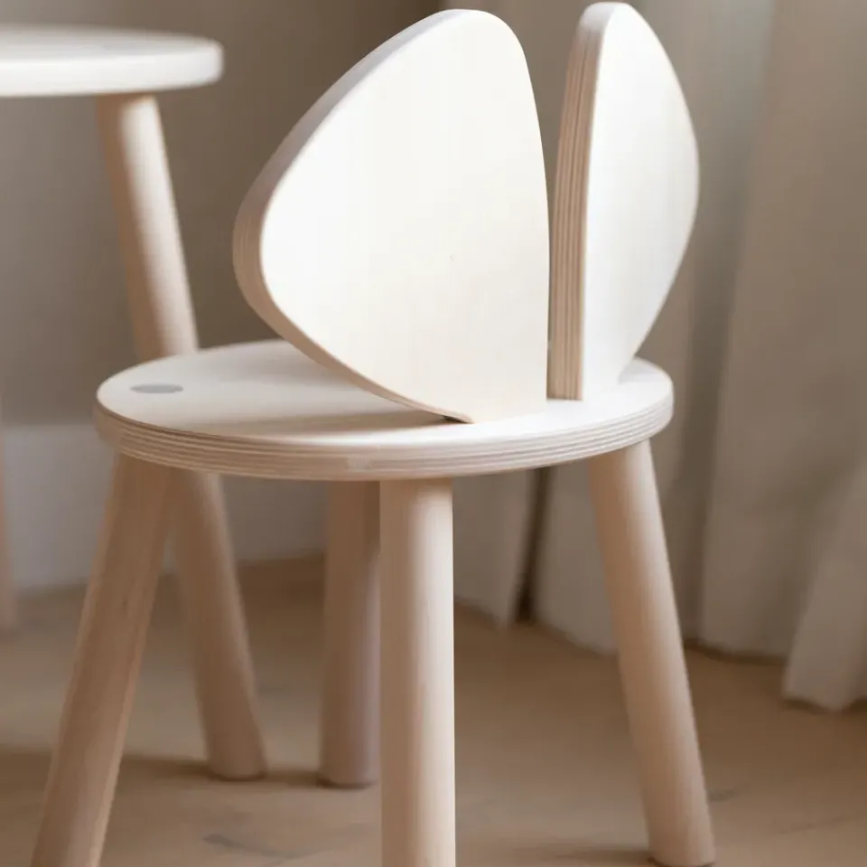 Silla infantil Mouse Chair, Abedul*Nofred Hot