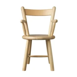 Silla infantil P9, Beech nature lacquered*FDB Møbler Outlet