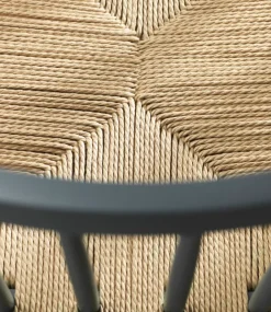 Silla J80, Beech blue grey painted-nature*FDB Møbler Sale
